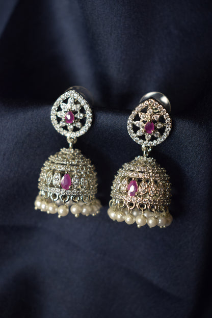 CZ jhumkas-7