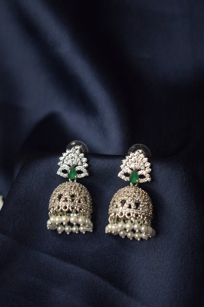 CZ jhumkas-8