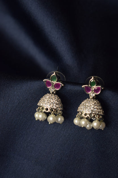 CZ jhumkas-9