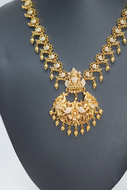 Lakshmi 3D necklace set