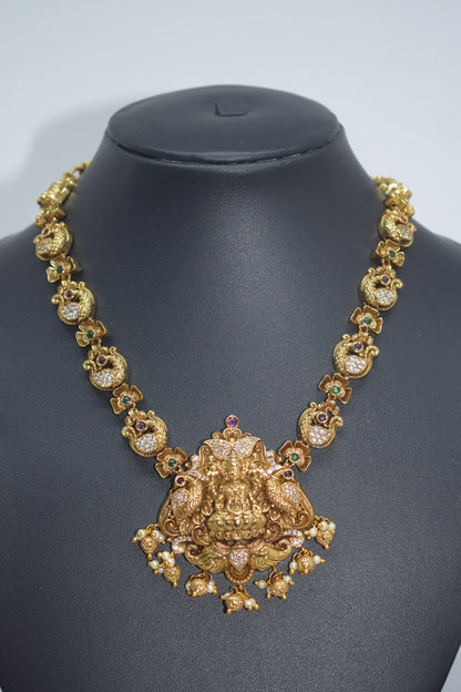 Short Temple Necklace Set