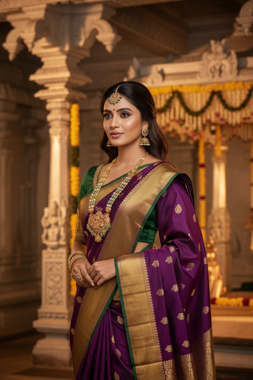 Long Chain with Earrings