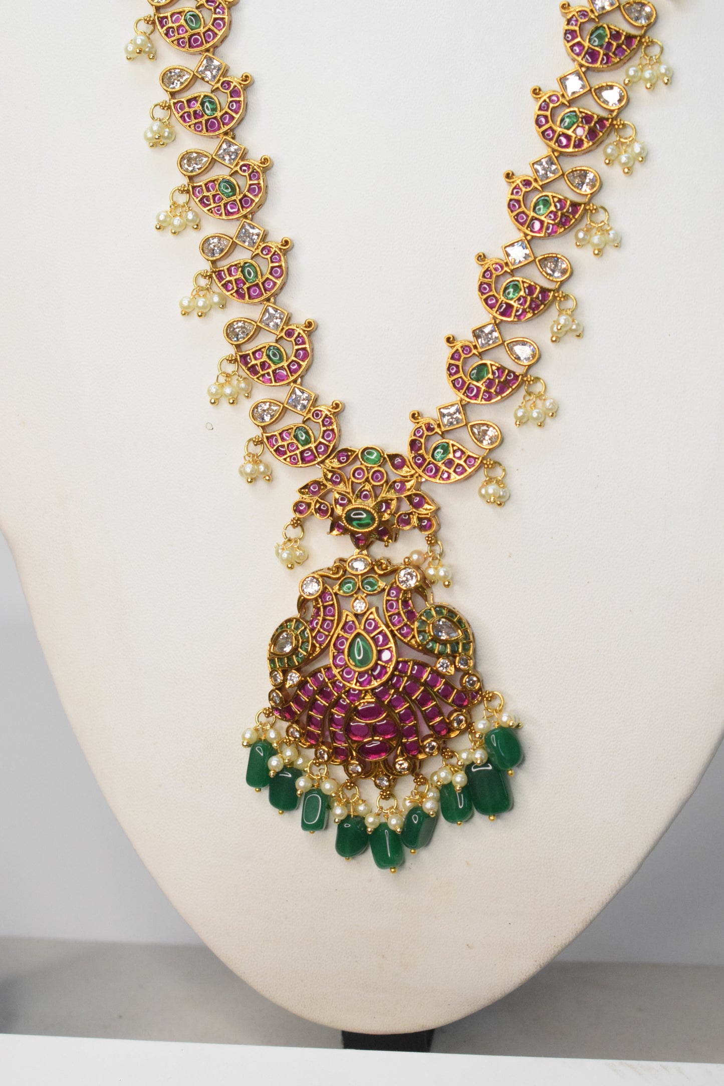 Long Chain With Earrings