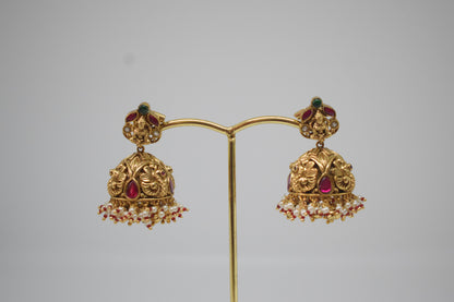 Temple Jhumkas