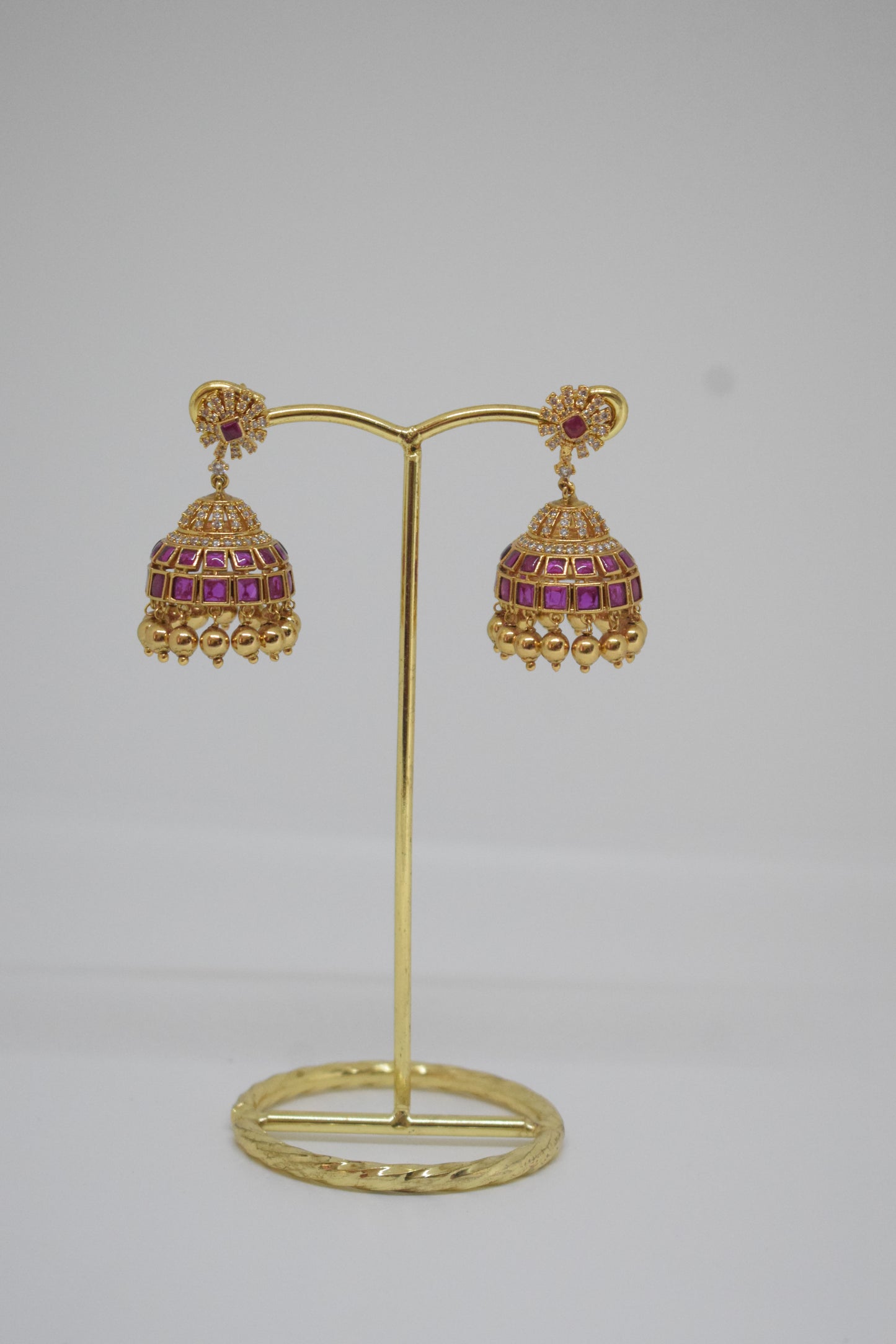 Ruby Jhumkas