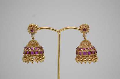 Ruby Jhumkas