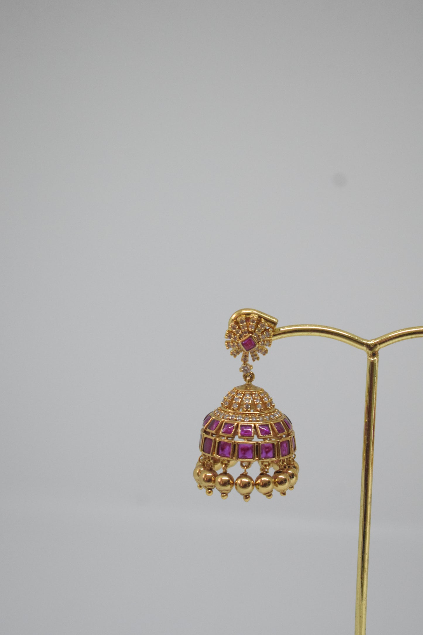Ruby Jhumkas