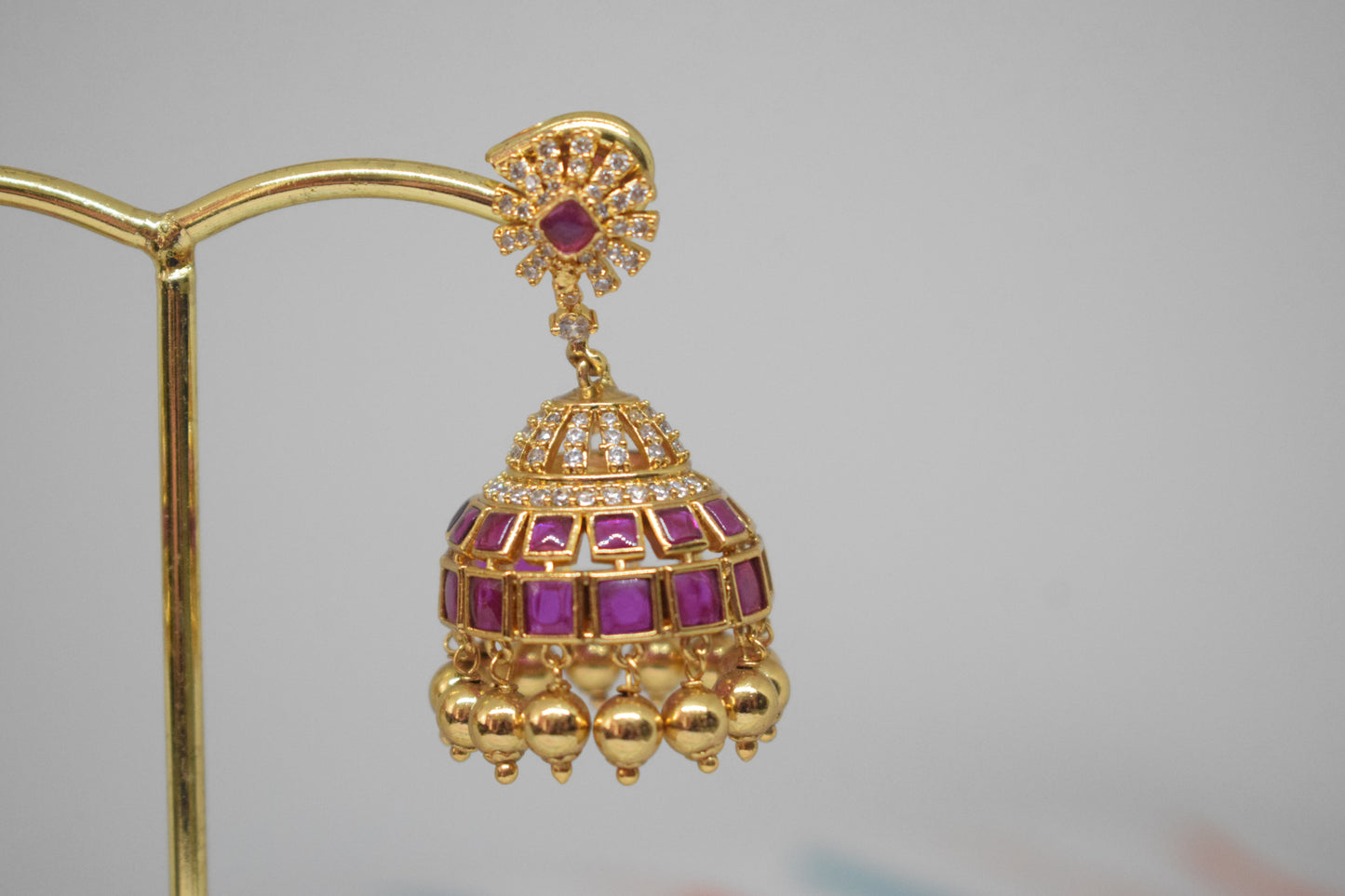Ruby Jhumkas