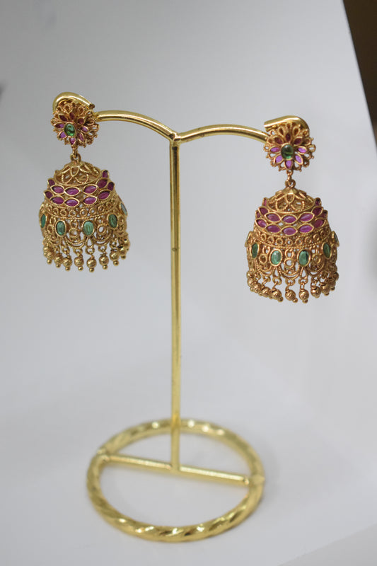 Ruby Jhumkas-2