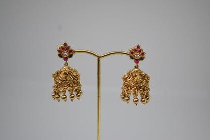 Temple Jhumkas