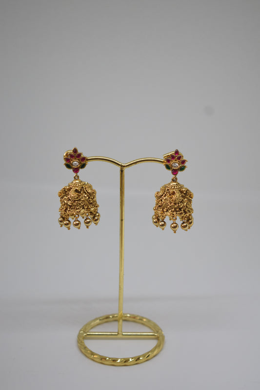 Temple Jhumkas