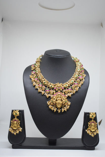 Temple Necklace Set