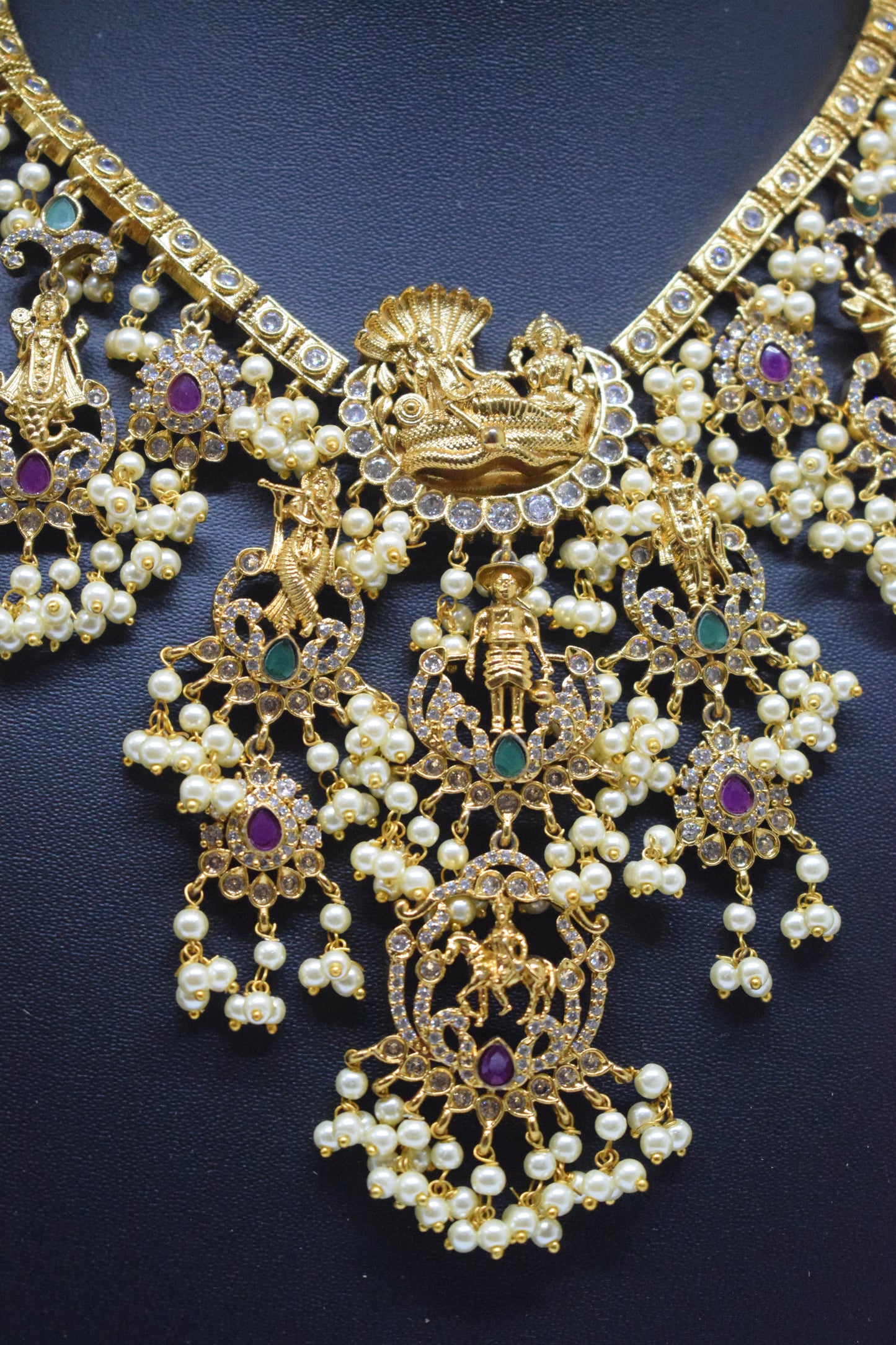 Dasavataram Necklace Set