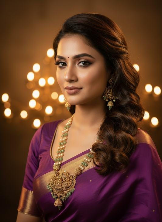 Long Chain with Earrings