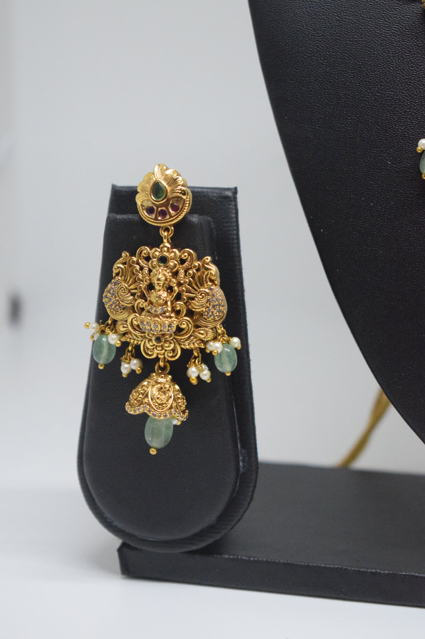 Long Chain with Earrings