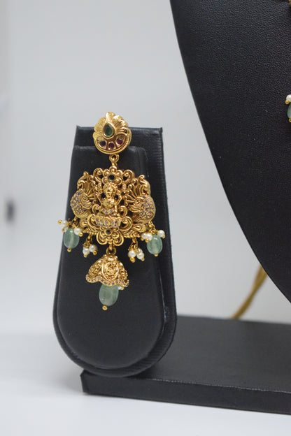 Long Chain with Earrings