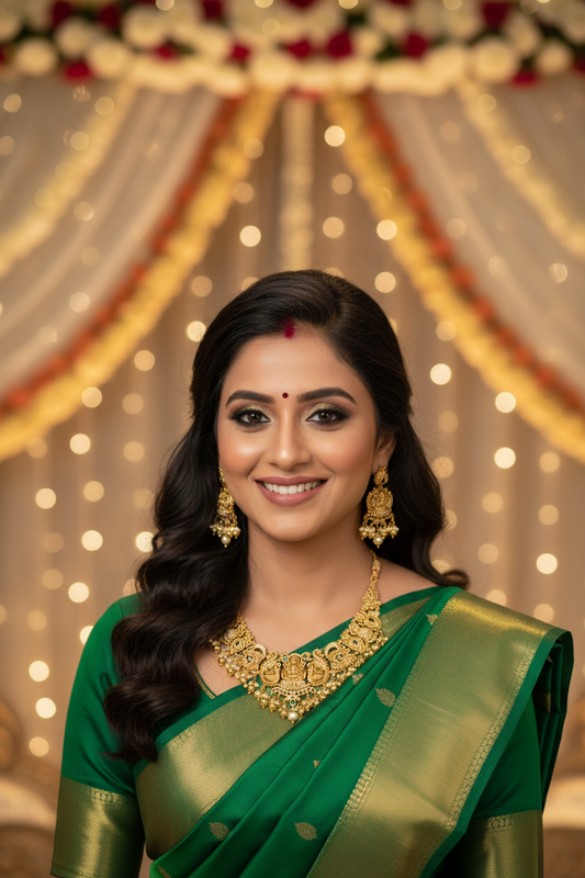 3D Short Choker - Pearls