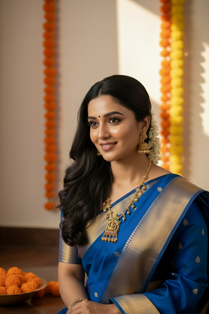Temple Necklace Set