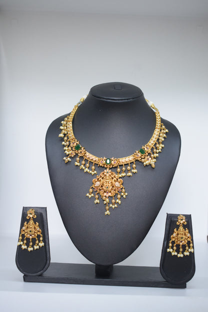 Temple Necklace Set