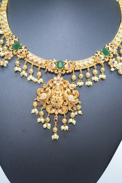 Temple Necklace Set