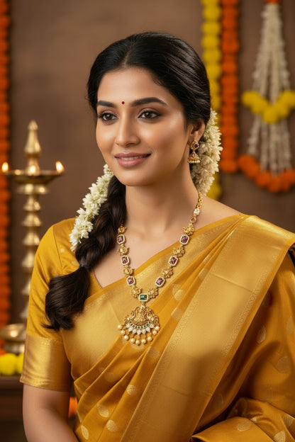 Temple Necklace Set