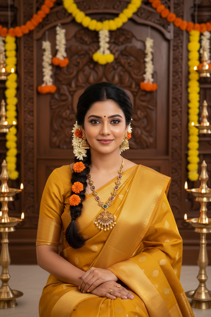Temple Necklace Set