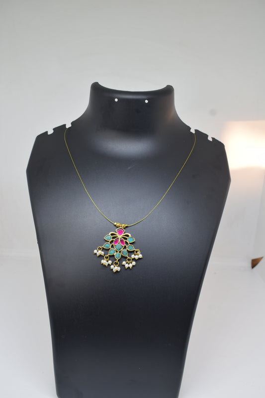 Invisible chian with locket