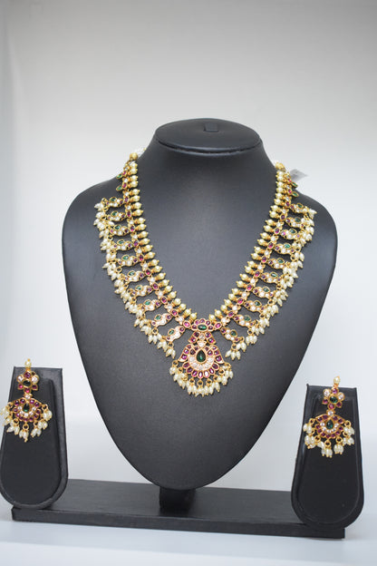 Short Gutta Poosalu necklace