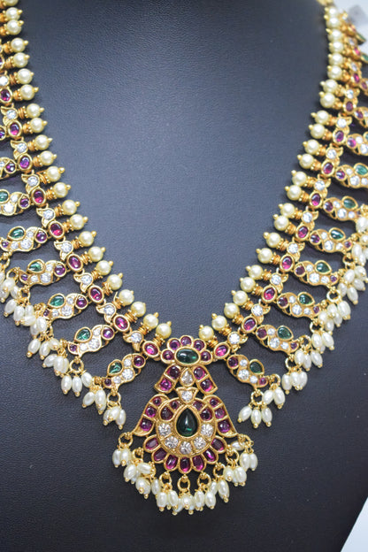 Short Gutta Poosalu necklace
