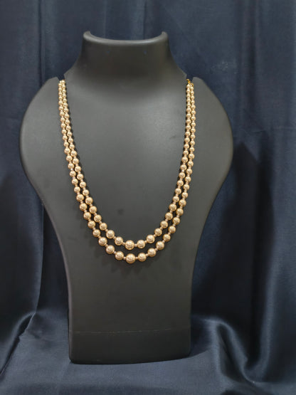 2 Layered pearls-off white