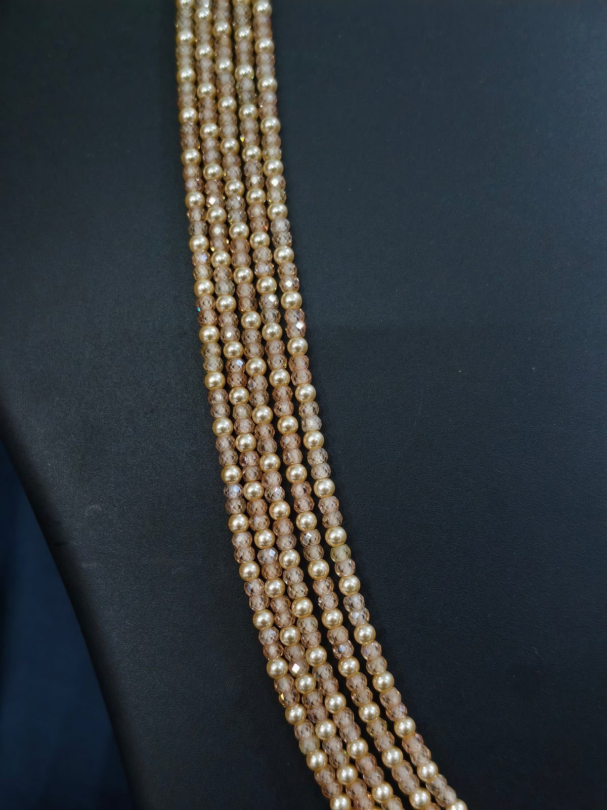 Honey Bead Pendant Necklace