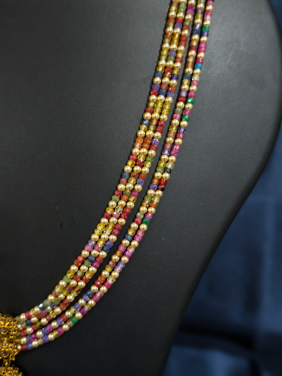Multicolour Mixed Beads Necklace Set