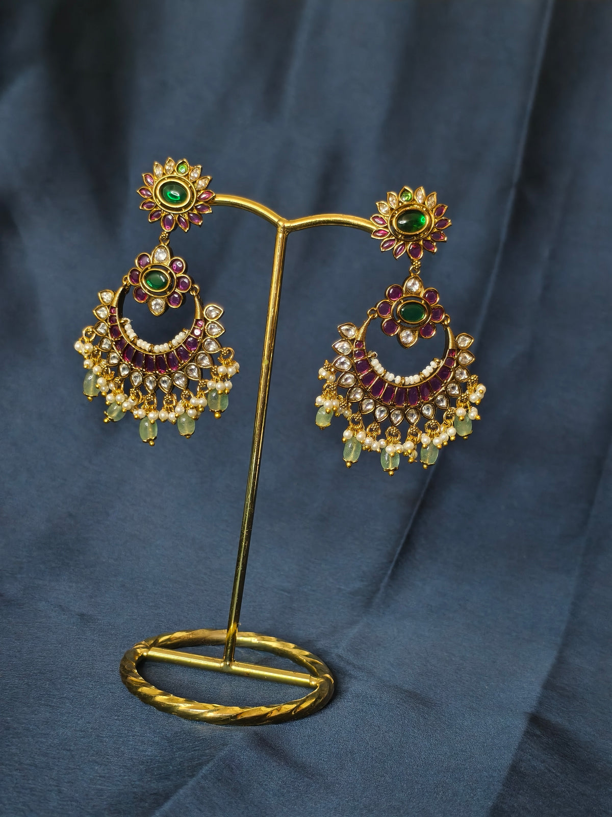 Festive chandbali earrings-25