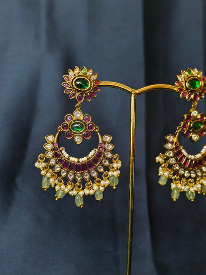 Festive chandbali earrings-25