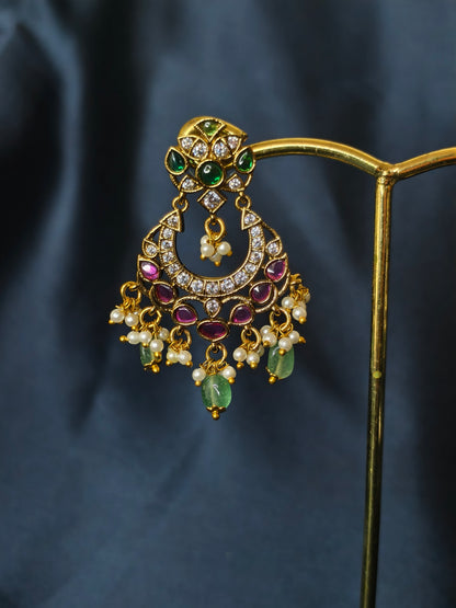 Festive chandbali earrings-26