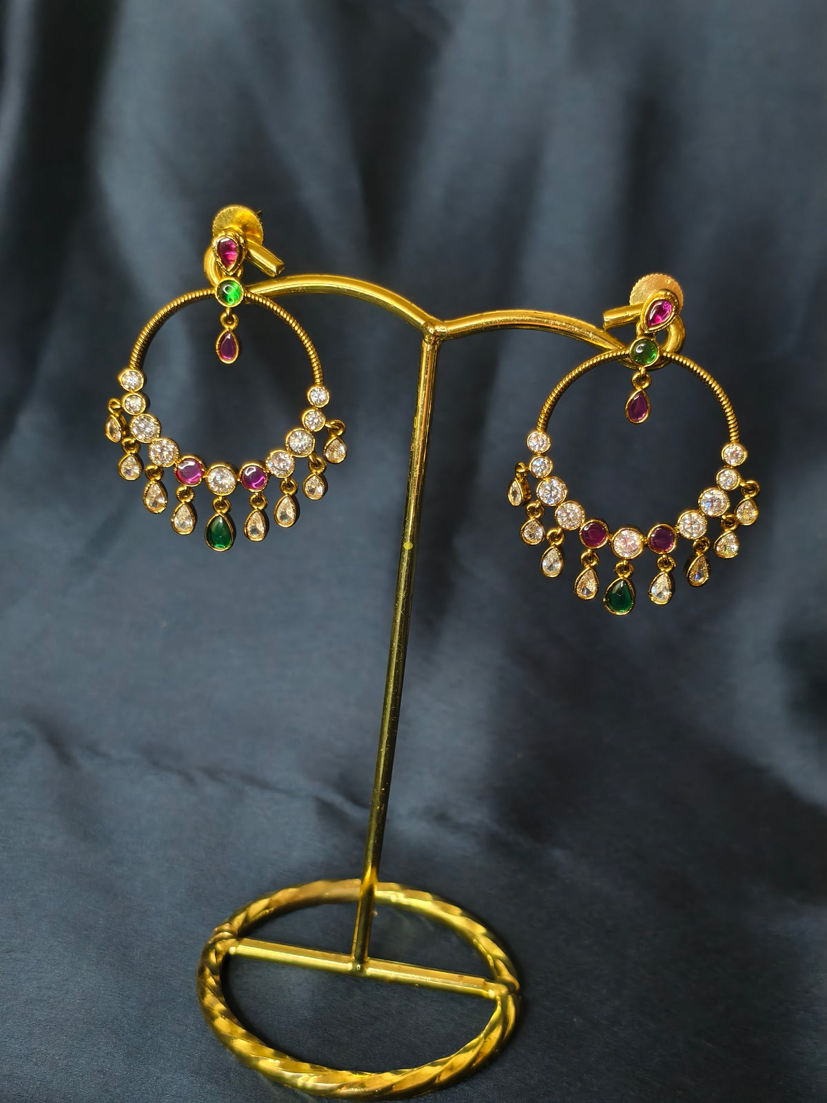 Festive chandbali earrings-27