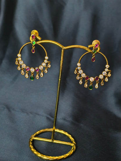 Festive chandbali earrings-27