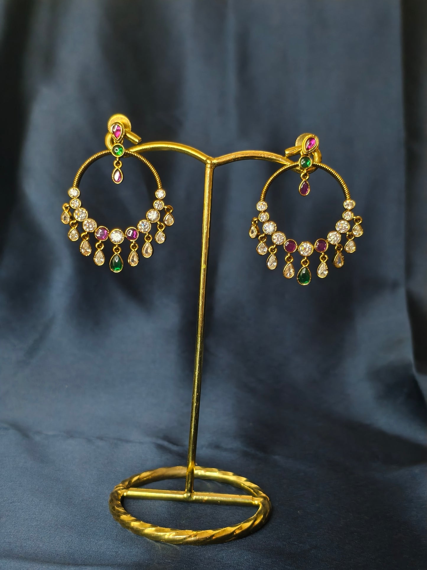 Festive chandbali earrings-27