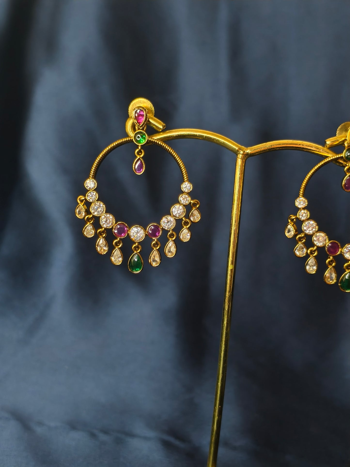 Festive chandbali earrings-27