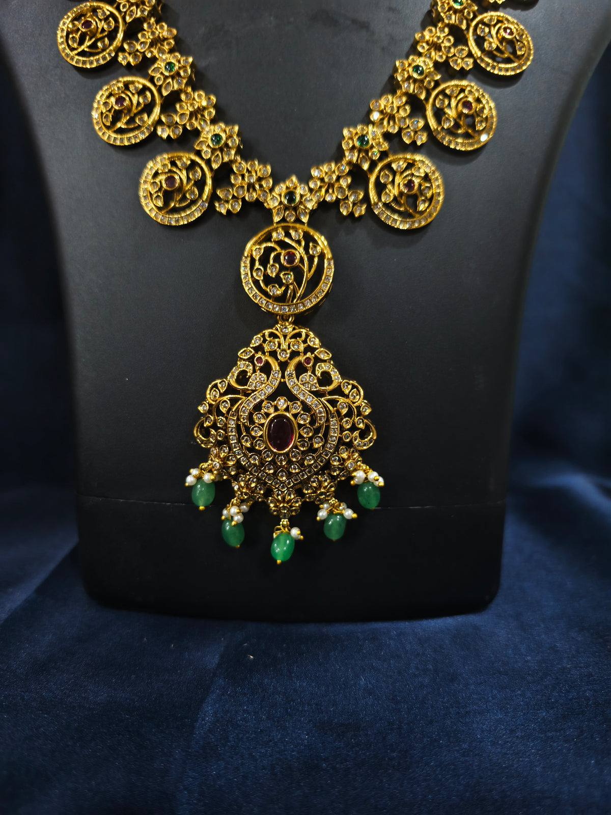 5 in 1 Uncut Stones Bottu Mala