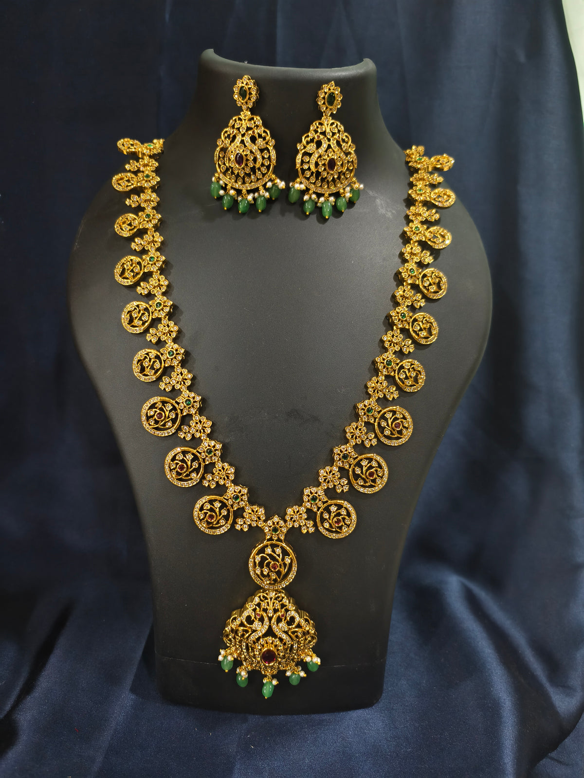 5 in 1 Uncut Stones Bottu Mala