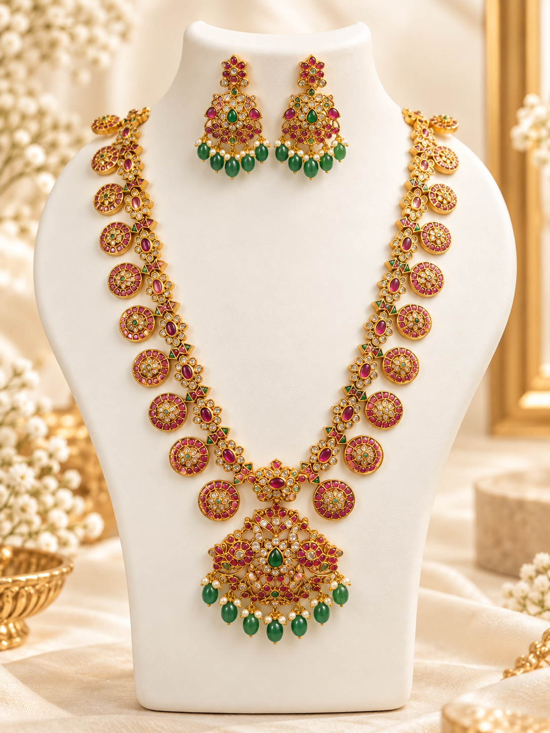 5 in 1 Ruby Bottu Mala